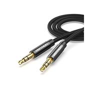 VENTION Câble auxiliaire 3,5 mm Jack mâle vers mâle stéréo Aux câble auxiliaire pour autoradios, smartphone, haut-parleur, casque, etc. (2 m)