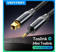 Vention-Câble coaxial éventuelles DIF, 3.5mm, pour amplificateurs blu-ray, xbox 360, ps4, barre de son, fibre optique numérique Toslink to Mini