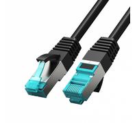 Vention Câble de brassage FTP Cat5e 25 m noir – Câble réseau RJ45 blindé VAP-B05-B2500