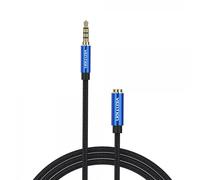 Vention Câble d'extension audio TRSS 3,5 mm mâle vers femelle - 1,5 m - Coton tressé - Aluminium