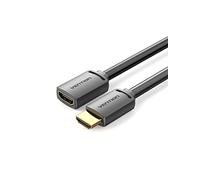 VENTION Câble d'extension HDMI 4K mâle vers femelle de 2 m - Câble adaptateur haute vitesse compatible avec Roku TV Stick PS5 PS4 Xbox ordinateur portable PC lecteur Blu-Ray Wii U HDTV