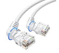 VENTION Câble LAN Cat 6-1.5 m - Rotatif à 360° - Câble Ethernet ultra fin