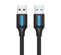 Vention Câble USB 3.0 CONBF/ USB mâle - USB mâle/ 5Gbps/ 1m/ Noir