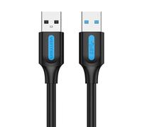 Vention Câble USB 3.0 CONBG/ USB mâle - USB mâle/ 5Gbps/ 1,5m/ Noir