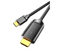 VENTION Câble USB C vers HDMI 1,5 m Thunderbolt 3 Type C vers HDMI 4K mâle compatible avec TV, iPad, MacBook, Samsung S20, Huawei P30, XPS
