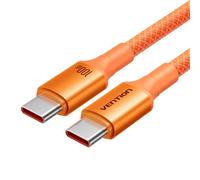 VENTION Câble USB C vers USB C 100 W avec câble de charge rapide PD 3.0 | Câble de charge USB C pour iPhone 17/16 Pro Max, MacBook Pro/Air, iPad Pro/Air, Galaxy S25/S26, CarPlay