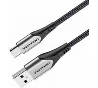 Vention CODHH USB 2.0 Type-C Vention CODHH/ USB mâle - USB Type-C mâle/ Jusqu'à 60W/ 480Mbps/ 2m/ Gris