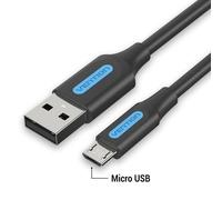 Vention Colbf Câble Usb 1 M Usb 2.0 Usb A Micro-usb B Noir