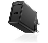Vention FADB0-EU chargeur d'appareils mobiles Universel Noir Secteur Charge rapide Intérieure