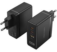 Vention Fegb0-Eu 2Xusb-C 1Xusb-A 100W/100W/30W Chargeur secteur Gan (Noir)