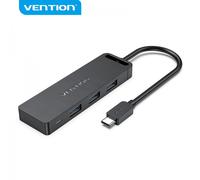 Vention HUB 5 en 1 USB-C vers 3xUSB3.0/USB-C(Gen1)/Micro-B Alimenté - 0,15m - Couleur Noir