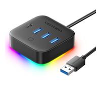 VENTION Hub USB avec lumière souffle, 0,5 m