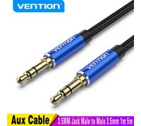 Vention m.com x-Câble audio mâle à mâle de 3.5mm, jack de 3.5mm pour écouteurs JBL, Xiaomi, Oneplus, haut-parleur de voiture, 5m BAWL