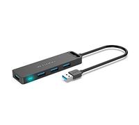 VENTION MacBook USB Adapter, Mac Hub with Dual USB C, Removable Magnetic USB-C Connector, PD 140W / 8K @ 240Hz / 80Gbps Max, Compatible with All Laptops/iPads, Black
