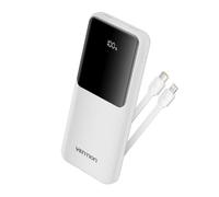 Vention Power Bank 10 000 mAh - Plusieurs interfaces USB - Charge rapide - Sortie totale 3A - Couleu