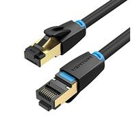 VENTION Réseau Ethernet CAT8 de 15 m - 40 Gbit/s - 2000 MHz - Compatible avec Xbox Series X|S PS5 PS4 - Commutateur Ethernet haut débit 28 AWG SFTP RJ45 Gigabit Lan