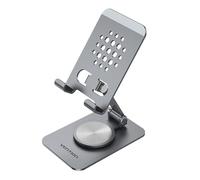 Vention Support de tablette, téléphone et iPad, support de bureau pivotant à 360°, réglable, compatible avec iPad Pro/Air 2024 11", iPhone 15 Pro, Galaxy Tab S8/A9/téléphones