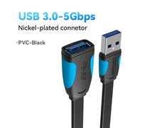 Vention Usb 3.0 Rallonge De Câble Usb 3.0 2.0 Rallonge De Câble Usb Rapide Pour Pc Smart Tv Xbox One Ssd Usb Extension Cable.Rouge.0.5M