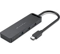 Vention USB-C vers 3x USB 3.0 / USB-C / Micro-B Hub 0.15M noir