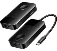 Vention USB-C vers HDMI émetteur/récepteur sans fil 0,15 m (noir)