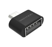 Vention VAS-A07 Micro USB Pour Mini adaptateur OTG USB 2.0 Converter pour Android noir