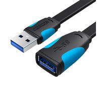 Vention Vas-A13-B150 1.5M Flat Usb3.0 Extension Cable Black