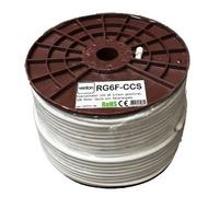 Venton Câble coaxial satellite satellite 500 m 135 dB max. 5 voies blindé pour DVB-S/S2 DVB-C et DVB-T/T2/UKW BK TV TV satellite numérique