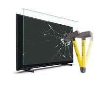 VENTON Écran de protection d'écran 165 (65 pouces) - Film TV pour LCD, LED, OLED 4K et QLED HDTV Film de protection pour TV - Protection contre les dommages - Suspendu et fixe