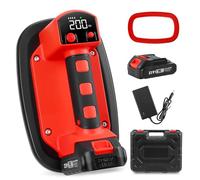 Ventouse à batterie pour carreaux, verre, marbre, capacité de charge 200 kg Ventouse électrique, avec écran LCD, lève-carreaux, batterie 2000 mAh, chargeur de batterie pour fenêtres, miroirs