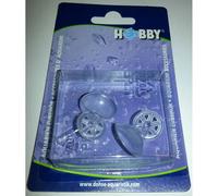 Ventouse à étoile, pour Thermomètre Hobby (x2) Argenté TU