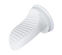 Ventouse à pédale de salle de bain - 12 x 12 x 16,5 cm, bloc léger, repose-jambes monté sous vide, plate-forme de sécurité sans perçage | buanderie, personnes âgées, femmes enceintes, stabilité