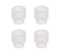 Ventouse à soufflet, 6 mm de diamètre x M5 Ventouse pneumatique à vide en silicone mixte 4 pièces