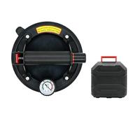 Ventouse à vide manuelle de 8 pouces, élévateur robuste de 250kg avec manomètre for granit, carrelage et verre(With box)