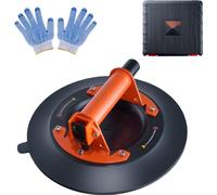 Ventouse à vide - ventouse à verre NBR φ254mm - capacité de charge 120-449kg - ventouse à verre - température de fonctionnement -20-60℃ - lève-plaque - ventouse à vide avec poignée en acier y compris