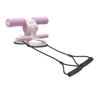 Ventouse abdominale - Barre pour abdominaux pour le sol | Machine d'exercice abdominale 28 x 21,5 cm, support compact avec double ventouse et corde de traction pour les exercices abdominaux, exercices
