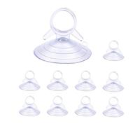 Ventouse Auto Pour Pare-Solêil - Crochet Tirage Queue D’Аronde | Fixation Parabrise | 4,5cm Porte-visière Réutilisable Pour Vitre, Cuisine Salle Bain, Lot 10