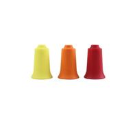 BellaBambi Set de 3 ventouses originales – 3 intensités massage corps – Jaune/Orange/Rouge