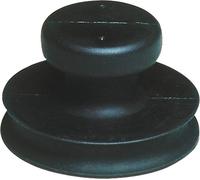 Ventouse Capacité 15kg Tête Ø 80mm Gum.VERIBOR