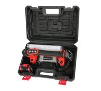 Ventouse Carrelage, Machine de pose de carrela à 6 vitesses avec 2 batteries, niveleuse de carrela vibrante, outil d'installation de carrela sans fil,pour soulever le verre, les carreaux et les dalle