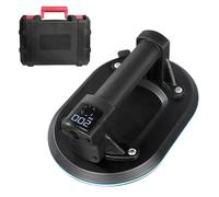 Ventouse Carrelage, Ventouse Carrelage Electrique, Vibreur Carrelage, Charge Maximale Jusqu'à 220kg, Tension D'Affichage NuméRique Led Pour Grandes Briques, Verre, MéTal, Bois