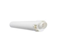 Ventouse concentrique horizontale - ATLANTIC - 60/100 - Coude 90° - Terminal 60/100 - Pour Naema/Naema 2