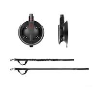 Ventouse de bain pour chien avec serrure à vide réglable pour un positionnement sûr sur la douche plate pour tous les bords de baignoire