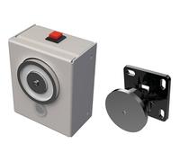 Ventouse de maintien de porte ouverte murale en applique bi-tension 24/48V - - VMPO242/484M