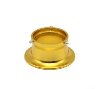 Ventouse de rechange pour filtre à air de carburateur pour PWK34 36 38 40 42 mm pour Suzuki RM125 YZ250 en alliage d'aluminium (doré)