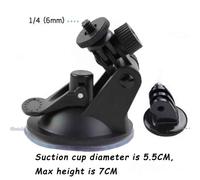 Ventouse de voiture pour Hero 7 6 5 4 3,accessoires support adaptateur ventouse Yi SJ4000 Action Sport support de caméra DV - Type Holder 2