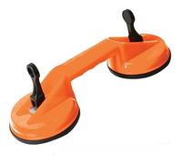 Silverline Tools Ventouse double 675088 – 70 kg – Orange
