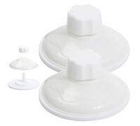 Ventouse du lit de chat de la fenêtre : tasse d'aspiration de hamac de chat, 2 x adhésif fort épaissi serré | Remplacement de la tasse d'aspiration de 85 mm debout, accessoires pour lit