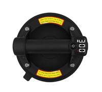 Ventouse électrique à vide avec écran d'affichage. Capacité de charge : 250 kg. Elle est utilisée for le transport de carreaux, de granit et de grandes surfaces vitrées.(P5 Black)