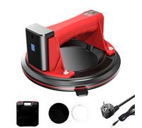 Ventouse électrique à vide, capacité de charge de 200 kg, diamètre 8 pouces, boîte plastique rouge
