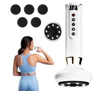 Ventouse électrique et masseur anti-cellulite pour le corps | Avec vide à 12 niveaux, chauffage, écran LED - Ventouses professionnelles, Gua Sha et massage des voies graisseuses